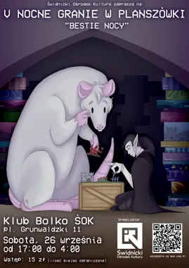 Planszówki przejmują noc w Świdnicy. Zagraj w „Bestie Nocy”