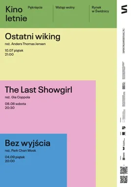 Letnie kino na świdnickim rynku pokaże, jak pęka codzienność