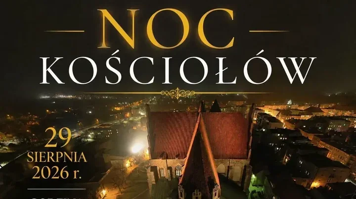 Rzeźba kozła i demoniczne postacie. Noc Kościołów w Strzegomiu