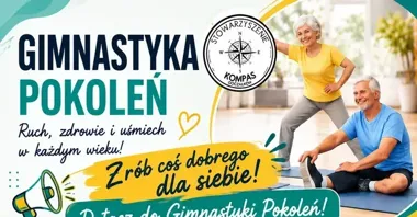 Bezpłatna gimnastyka dla pokoleń w Goczałkowie. Zajęcia co środę