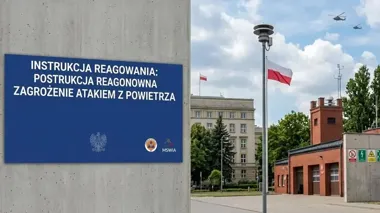 Alarm z powietrza w Strzegomiu. Co zrobić po syrenie lub alercie RCB?