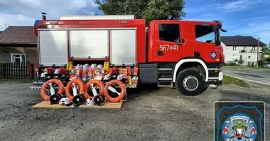 Nowy sprzęt dla OSP Olszany. 23 tys. zł na ratownictwo wodne
